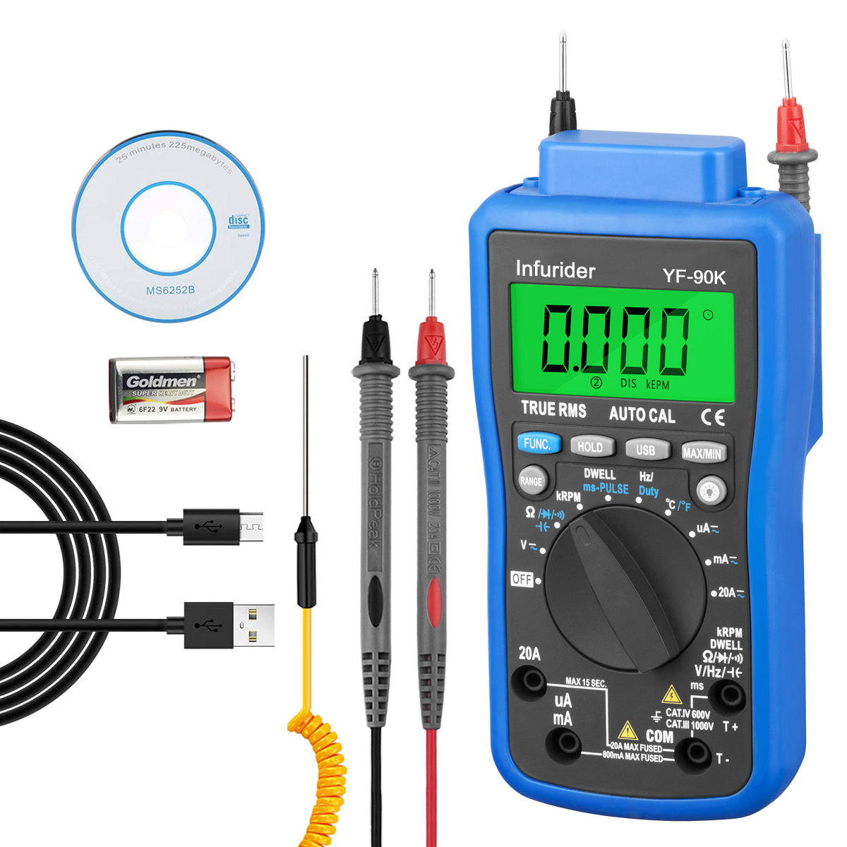 HoldPeak HP-90K Analisador de  - Logic Analyzer Usb avaliação e preço