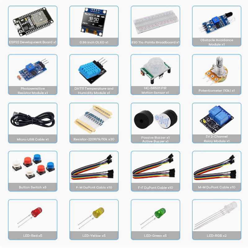 Kit de Módulo WiFi Sem Fio, Co - Diy Electronics Project Kit avaliação e preço