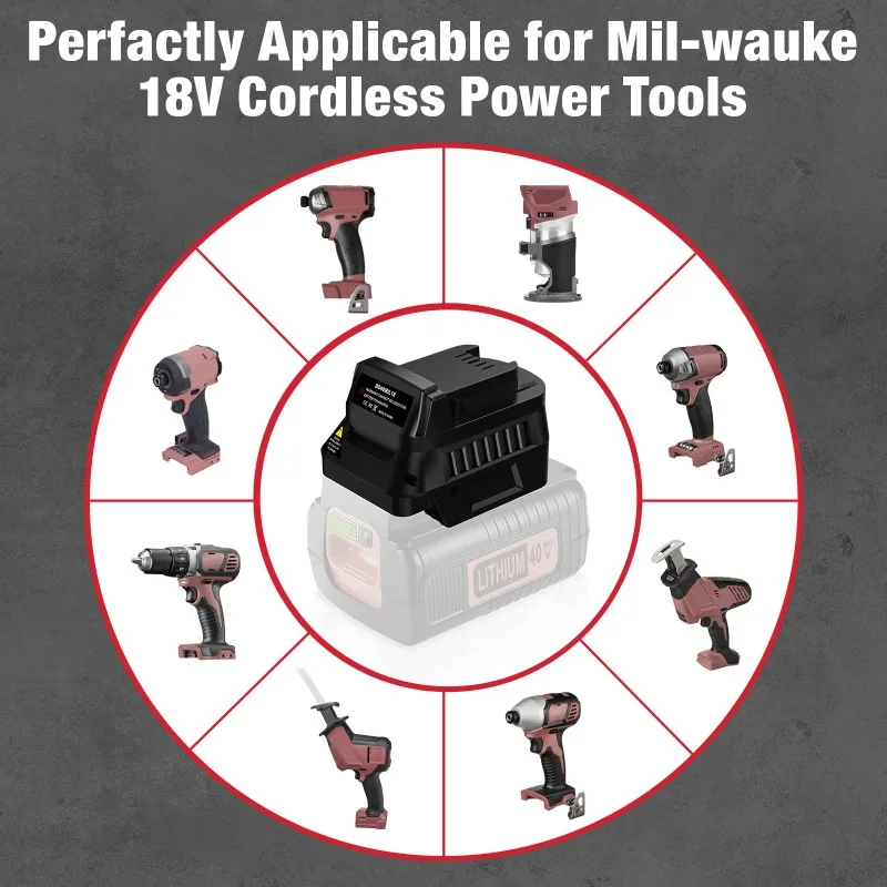 Adaptador de bateria BD40MIL18 - Black+Decker Tool Cordless avaliação e preço
