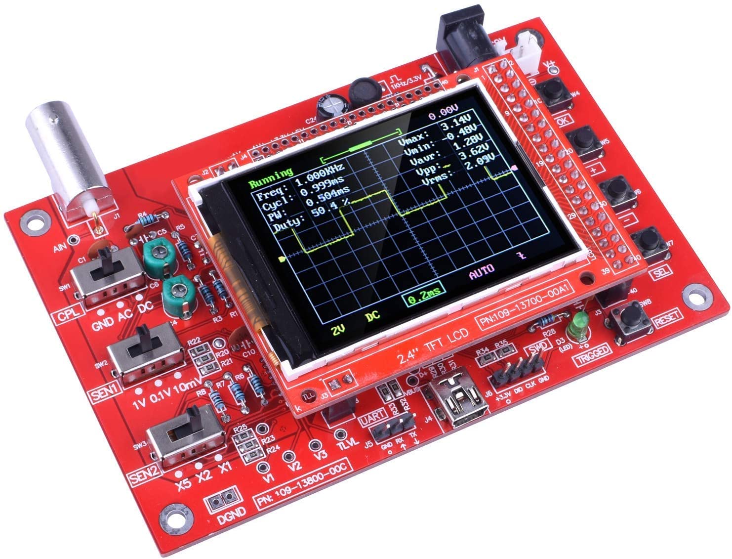 Dso138 kit diy osciloscópio di - Diy Electronics Learning Kit avaliação e preço