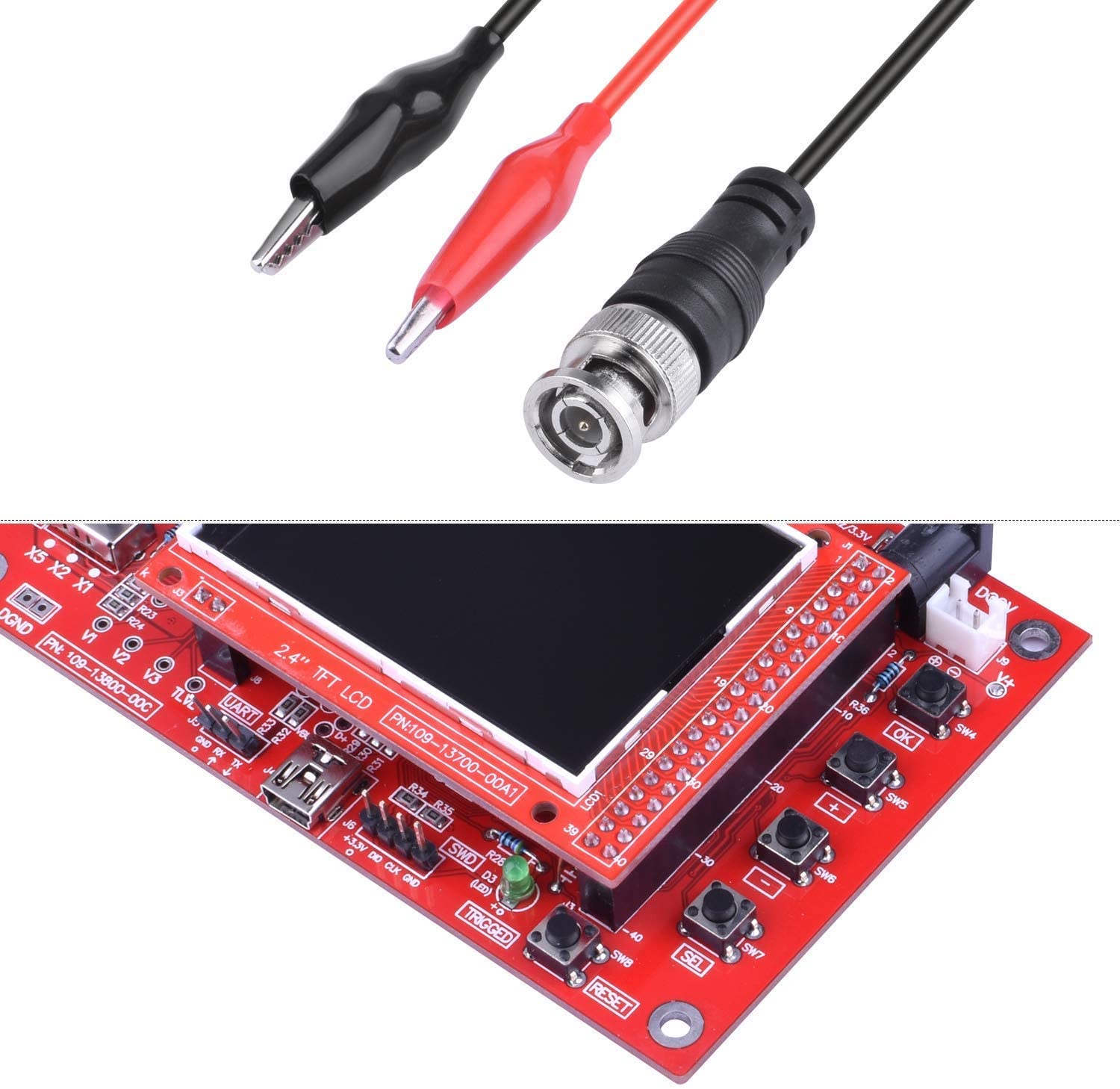 Dso138 kit diy osciloscópio di - Diy Electronics Learning Kit avaliação e preço