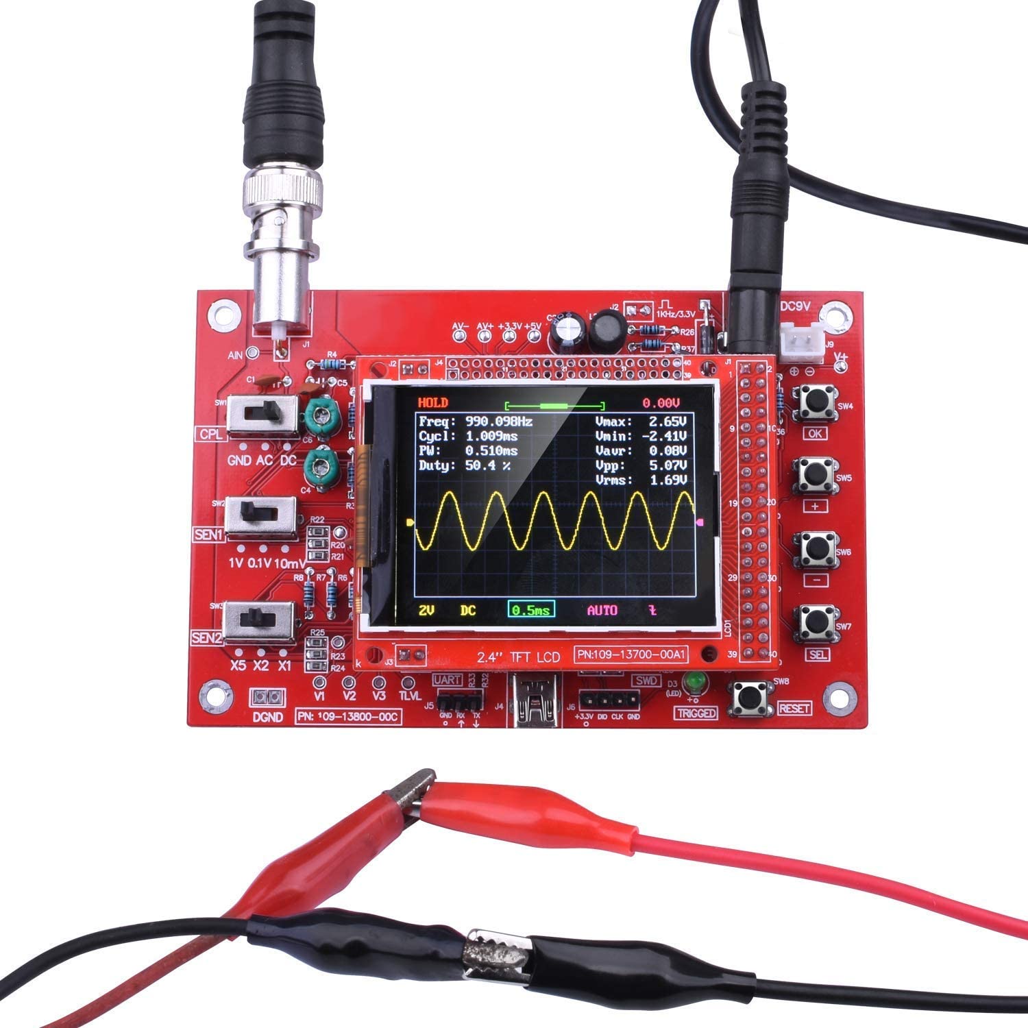 Dso138 kit diy osciloscópio di - Diy Electronics Learning Kit avaliação e preço