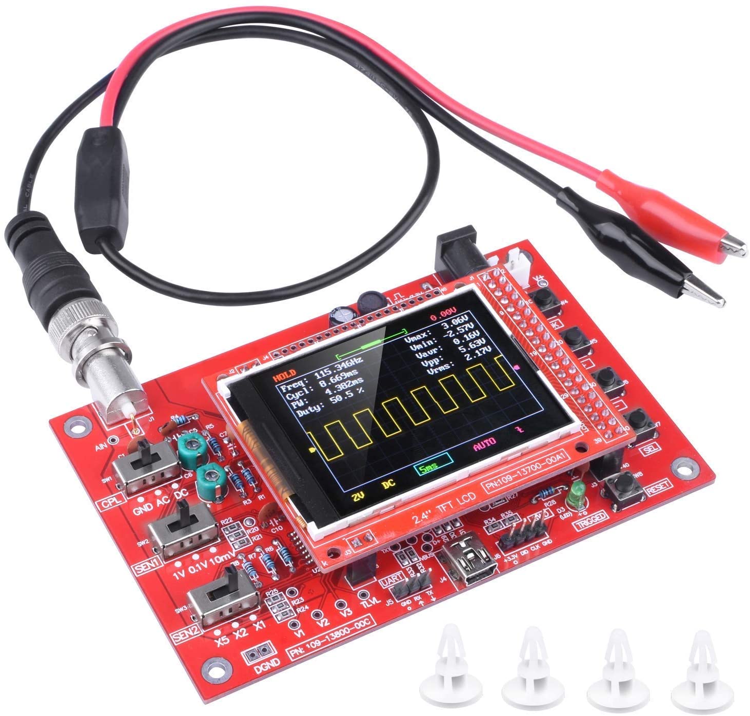 Dso138 kit diy osciloscópio di - Diy Electronics Learning Kit avaliação e preço
