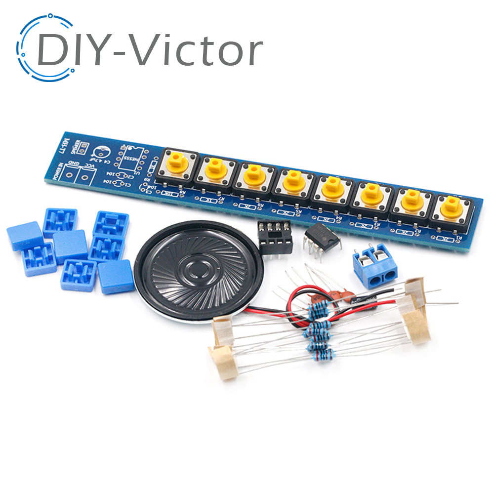 1 conjunto kit diy ne555 compo - Diy Audio Electronics Kit avaliação e preço